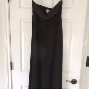 Armani Collezioni Strapless A-Line Chocolate Brown
Dress, size 8